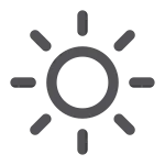 Sun SVG Icon